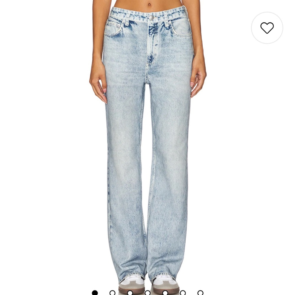 Rag & Bone The Viral Sweatpants/ Jeans Miramar Shea High Rise Relaxed size 28 - Picture 2 of 12